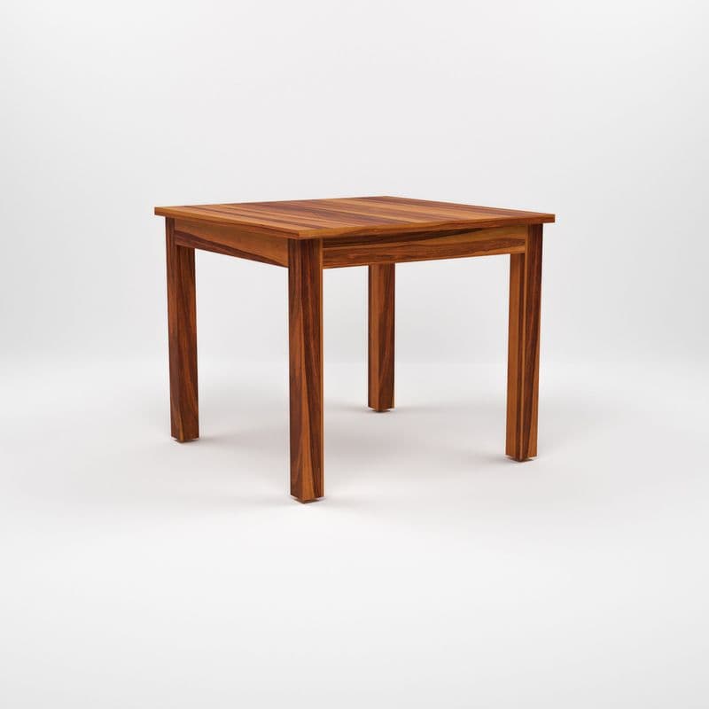 Solid Sheesham Wood 2 Seater Dining Table Set with Cushioned Chairs for Dining Room | Living Room | Home & Office | Wooden Dining Table for Hotels Restaurant (2 Seater, Honey A) - image 4