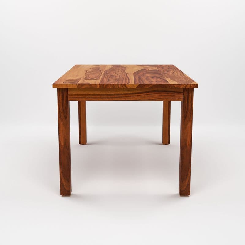 Solid Sheesham Wood 6 Seater Dining Table Set with Cushioned Chairs for Dining Room | Living Room | Home & Office | Wooden Dining Table for Hotels (6 Seater, Honey A) - image 6