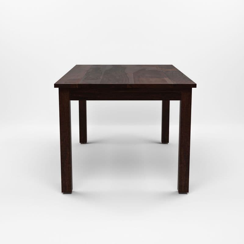 Solid Sheesham Wood 4 Chair with 1 Bench Dining Table Set with Cushioned Chairs for Dining Room | Living Room | Home & Office | Hotels (6 Seater with Bench, Walnut A) - image 10
