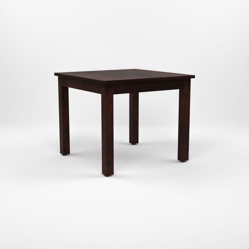 Solid Sheesham Wood 4 Seater Dining Table Set with Cushioned Chairs for Dining Room | Living Room | Home & Office | Wooden Dining Table for Hotels (4 Seater, Walnut A) - image 2