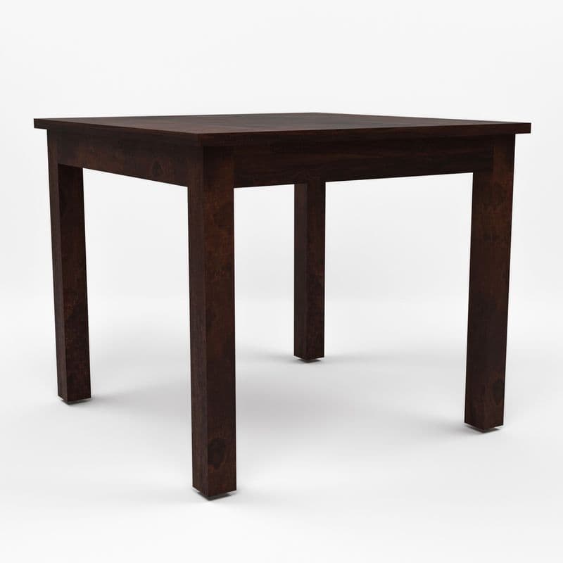 Solid Sheesham Wood 4 Seater Dining Table Set with Cushioned Chairs for Dining Room | Living Room | Home & Office | Wooden Dining Table for Hotels (4 Seater, Walnut A) - image 3