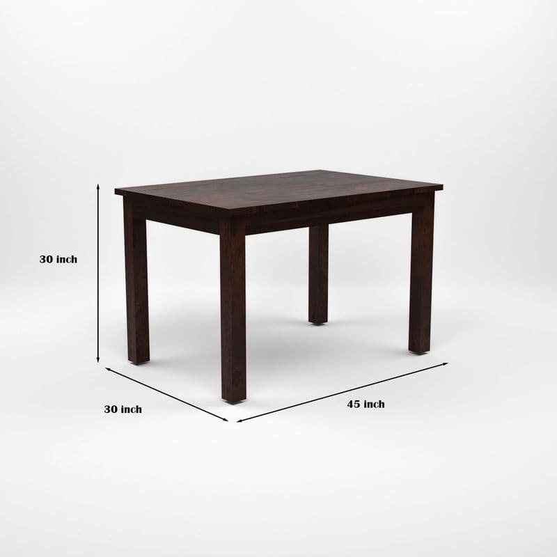 Solid Sheesham Wood 4 Seater Dining Table Set with Cushioned Chairs for Dining Room | Living Room | Home & Office | Wooden Dining Table for Hotels (4 Seater, Walnut C) - image 13
