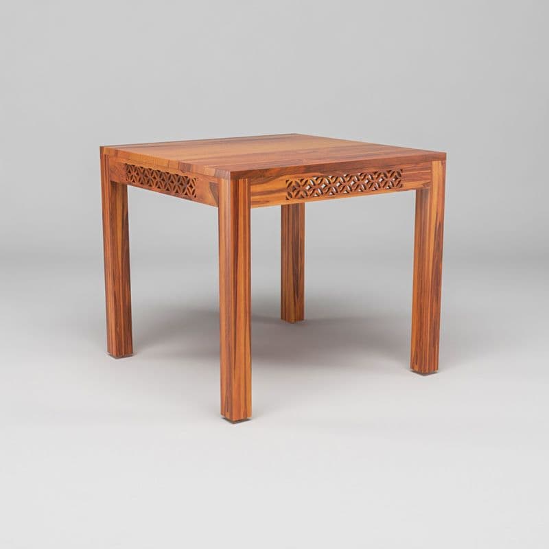 Solid Sheesham Wood 4 Seater Dining Table Set with Cushioned Chairs for Dining Room | Living Room | Home & Office | Hotels Restaurant & Cafe (4 Seater, Honey A) - image 6