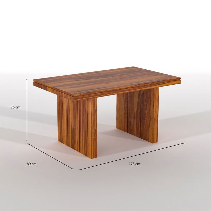 Solid Sheesham Wood 6 Seater Dining Table Set with Cushioned Chairs for Dining Room | Living Room | Home & Office | Hotels Restaurant & Cafe (6 Seater, Honey H) - image 6