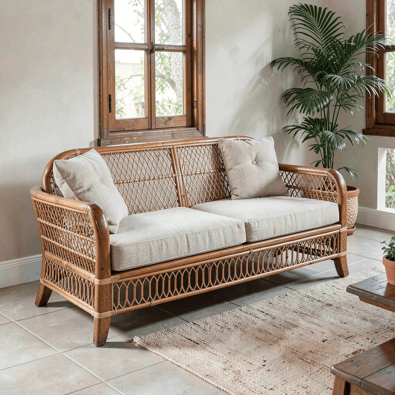 Rattan Sofa