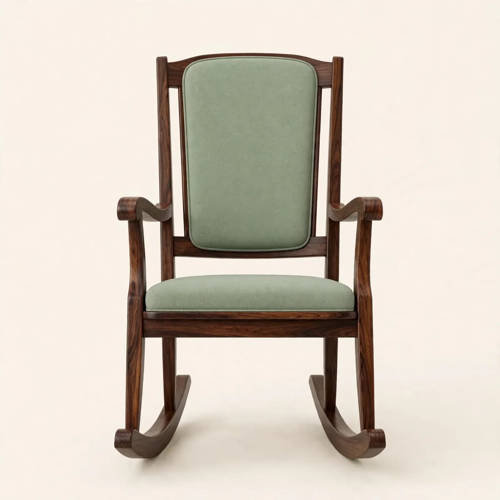 Rocker Classic Sheesham Wood Bedroom Chair