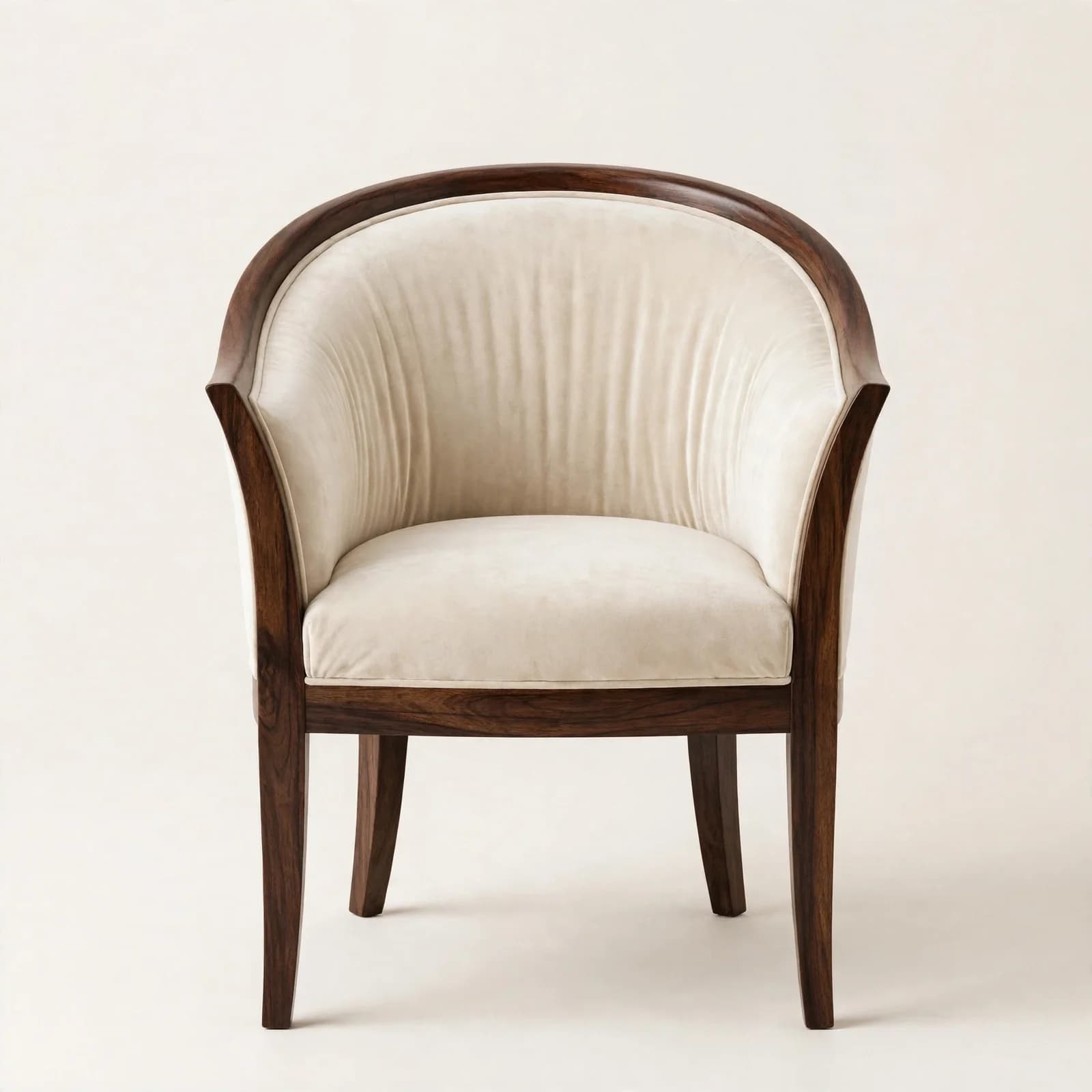 Gondola Classic Sheesham Wood Dining Armchair