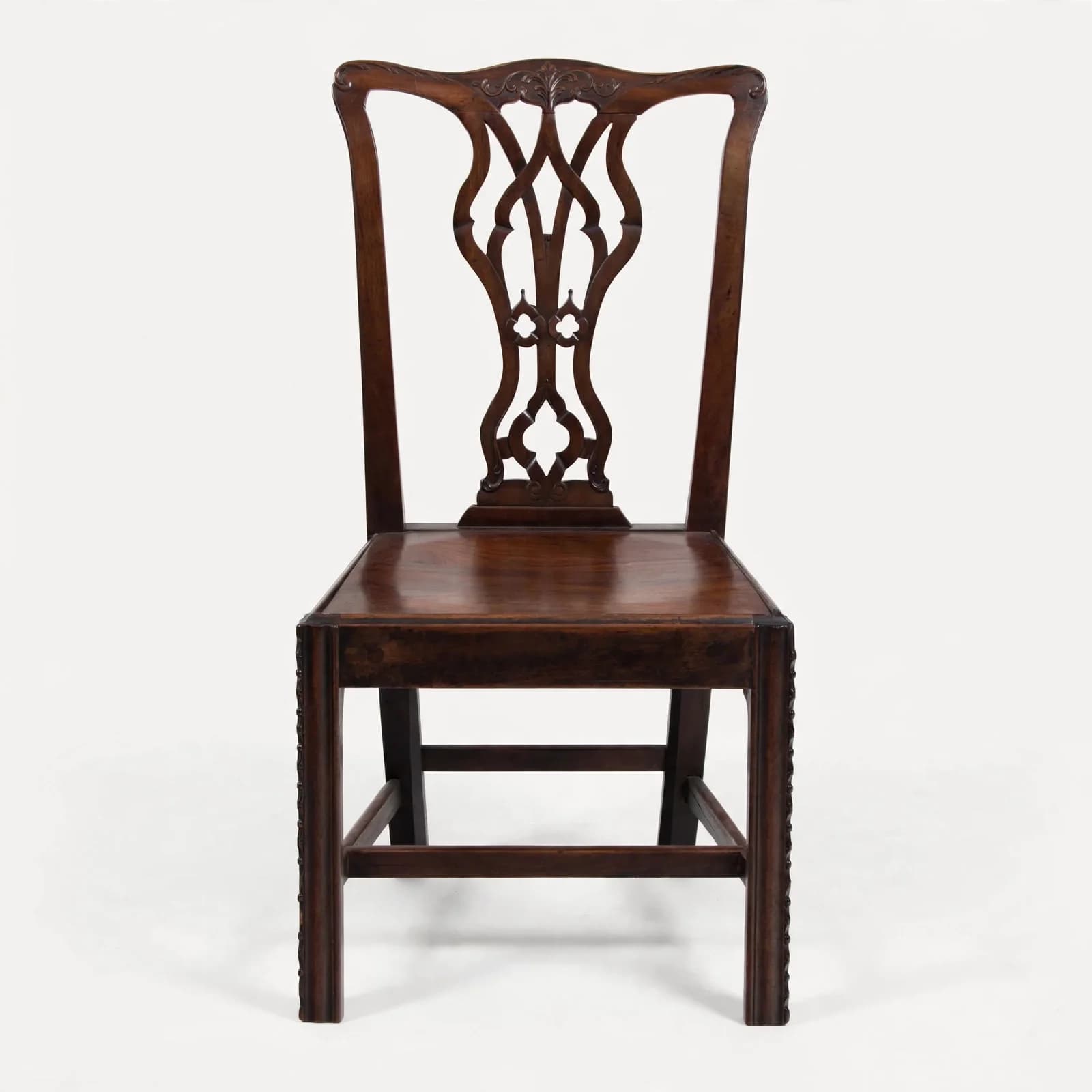 Chippendale Classic Sheesham Wood Dining Chair