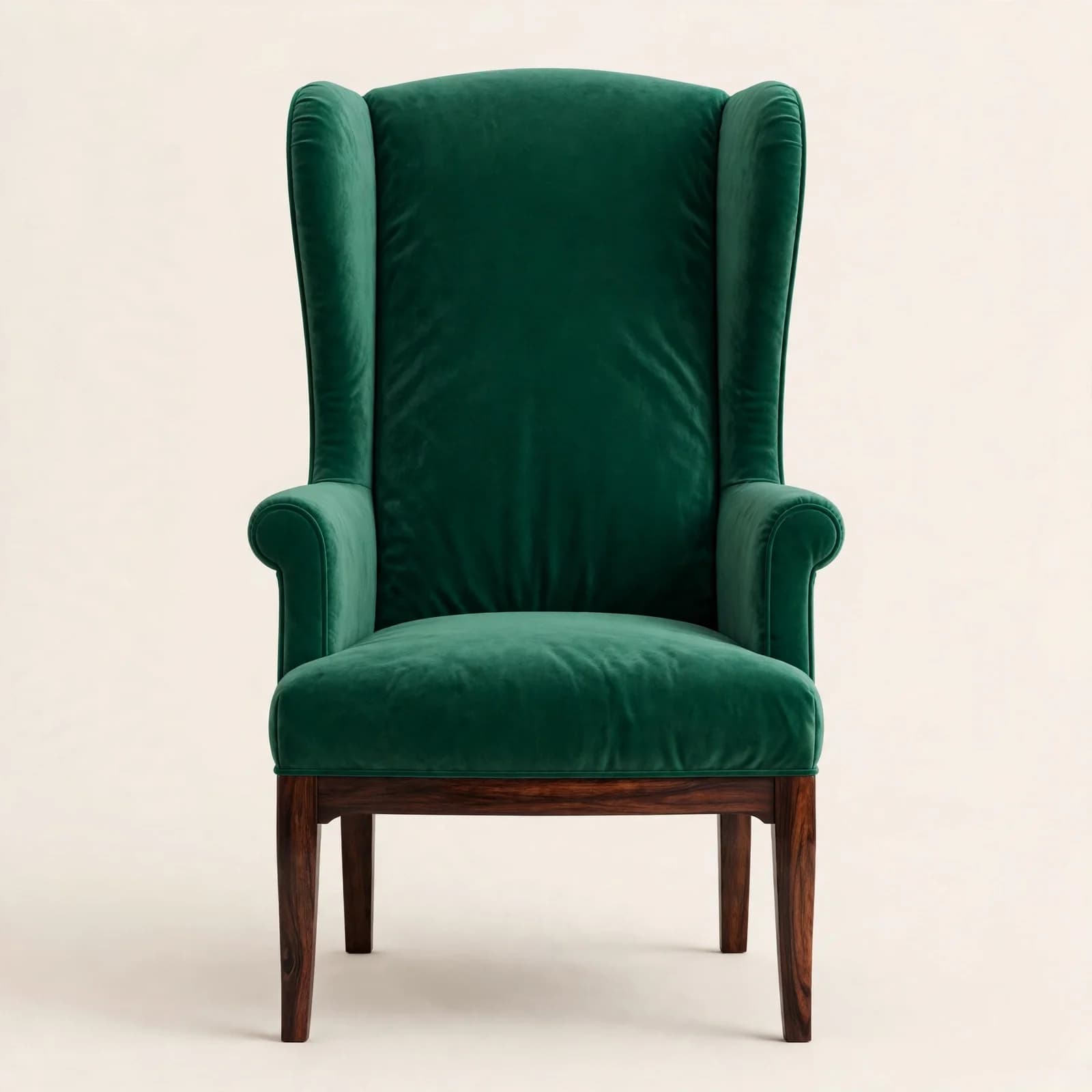 Wingback Classic Sheesham Wood Dining Armchair