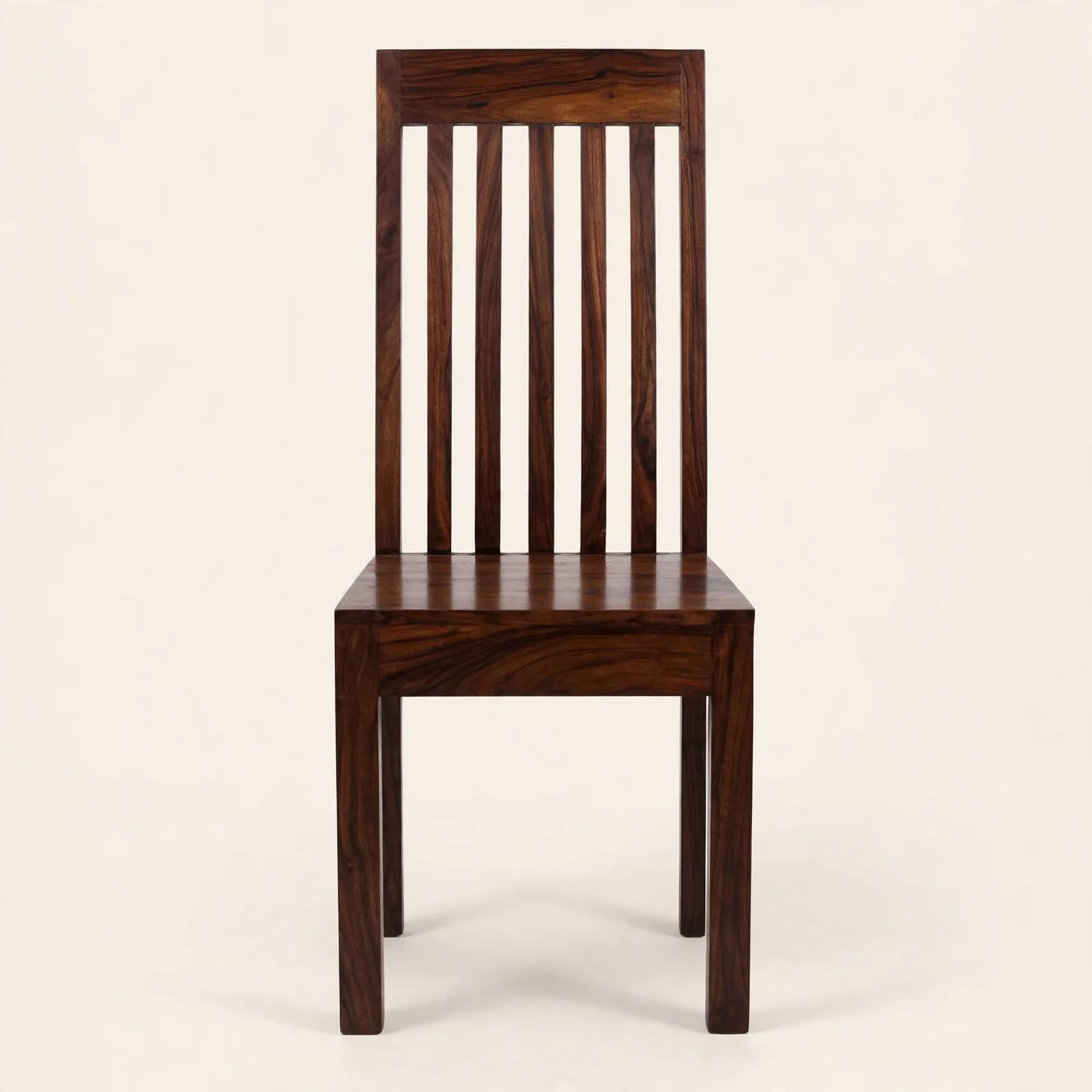 Slat Back Classic Sheesham Wood Dining Chair DC