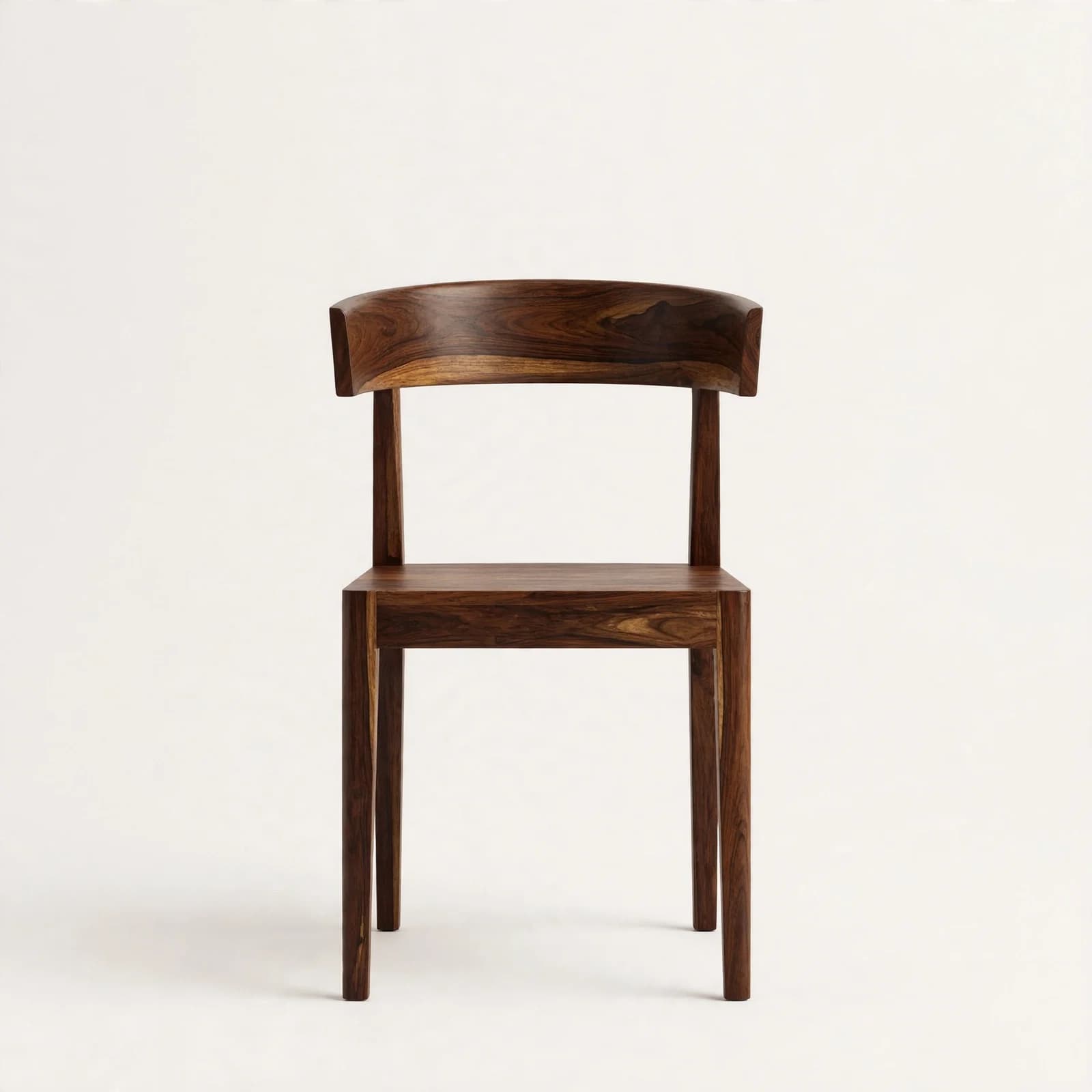Low Back Classic Sheesham Wood Dining Chair