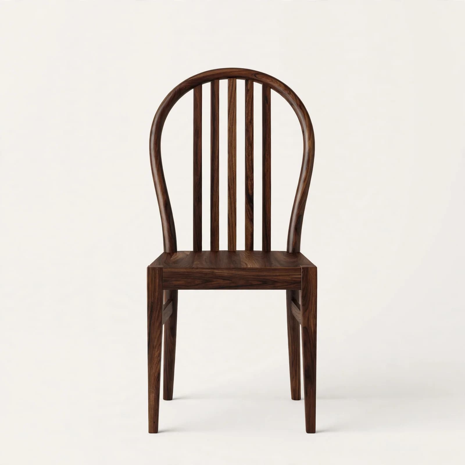 Hoop Back Classic Sheesham Wood Dining Chair