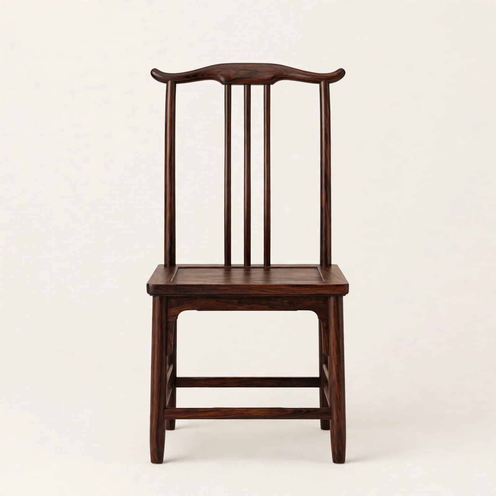 Yoke Back Classic Sheesham Wood Dining Chair