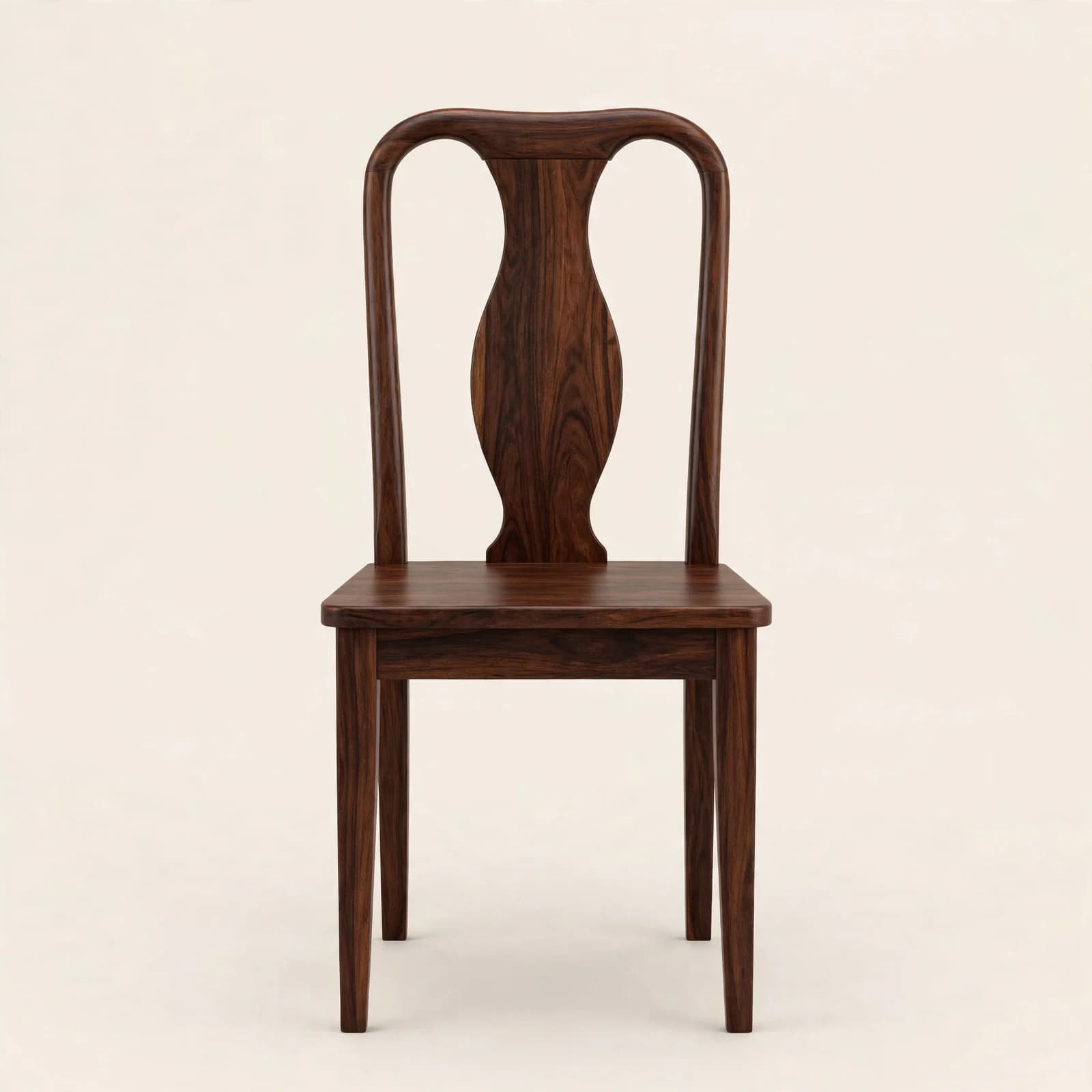Splat Back Classic Sheesham Wood Dining Chair