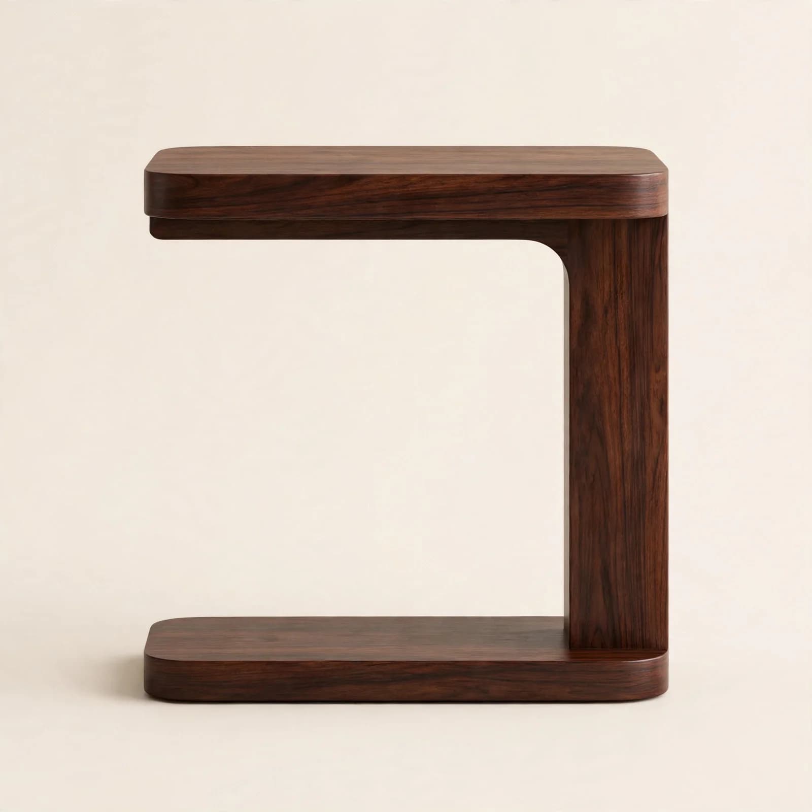 C Modern Sheesham Wood Side Table