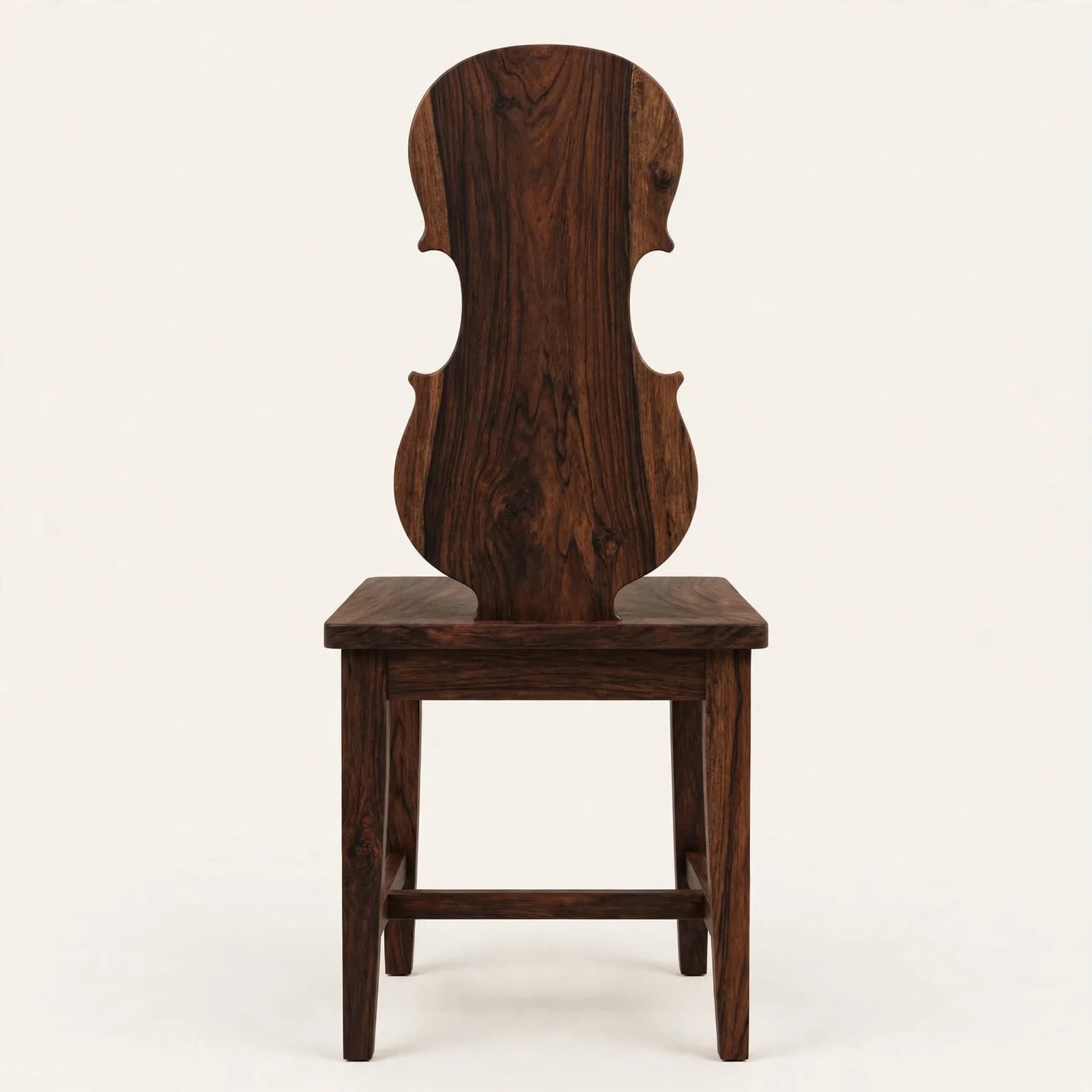 Fiddle Back Classic Sheesham Wood Dining Chair