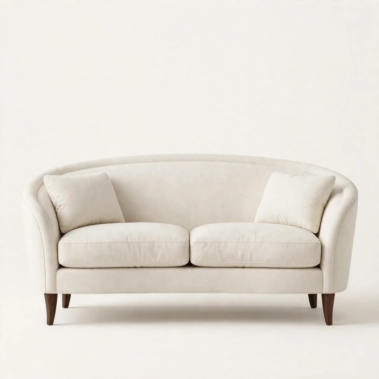 Curvedback Classic Sheesham Wood 2 Seater Sofa