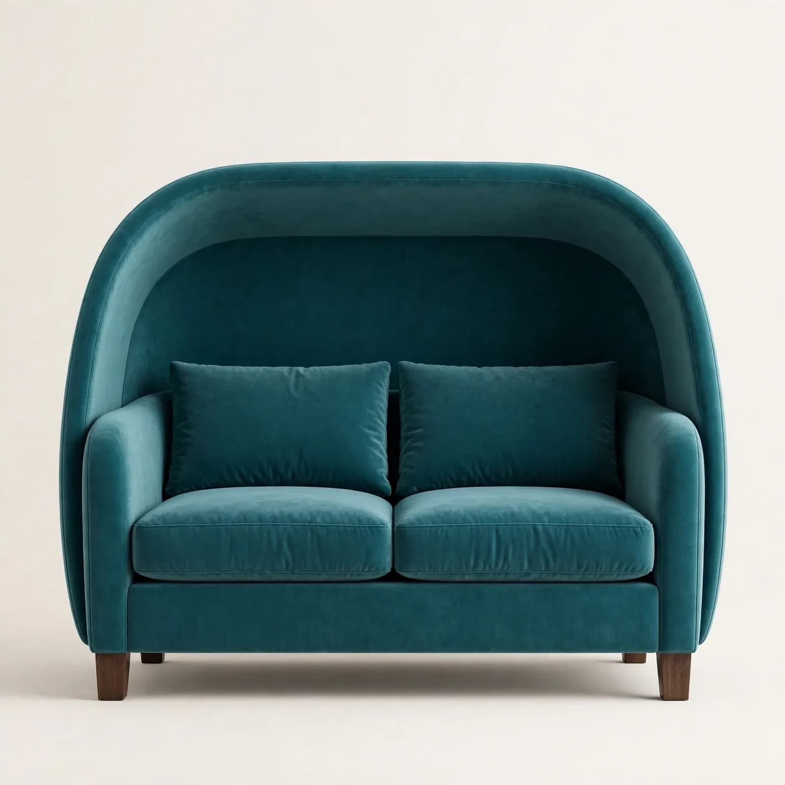 Shelterarm Classic Sheesham Wood 2 Seater Sofa