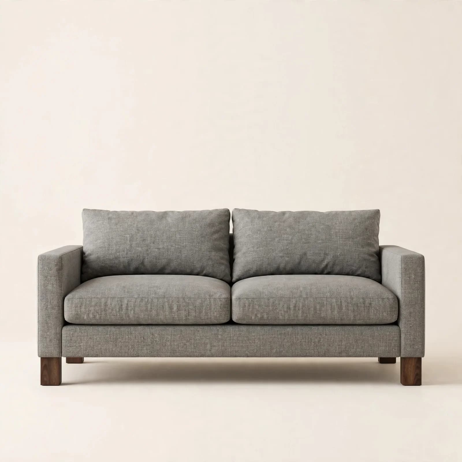 Trackarm Classic Sheesham Wood 2 Seater Sofa
